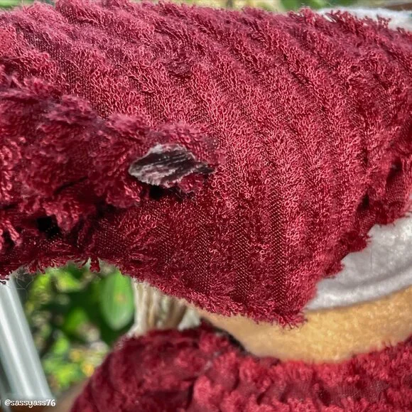 ▪️VTG▪️1990's Y2K Mixed Media Plush Santa Claus Home Decoration - Picture 9 of 9